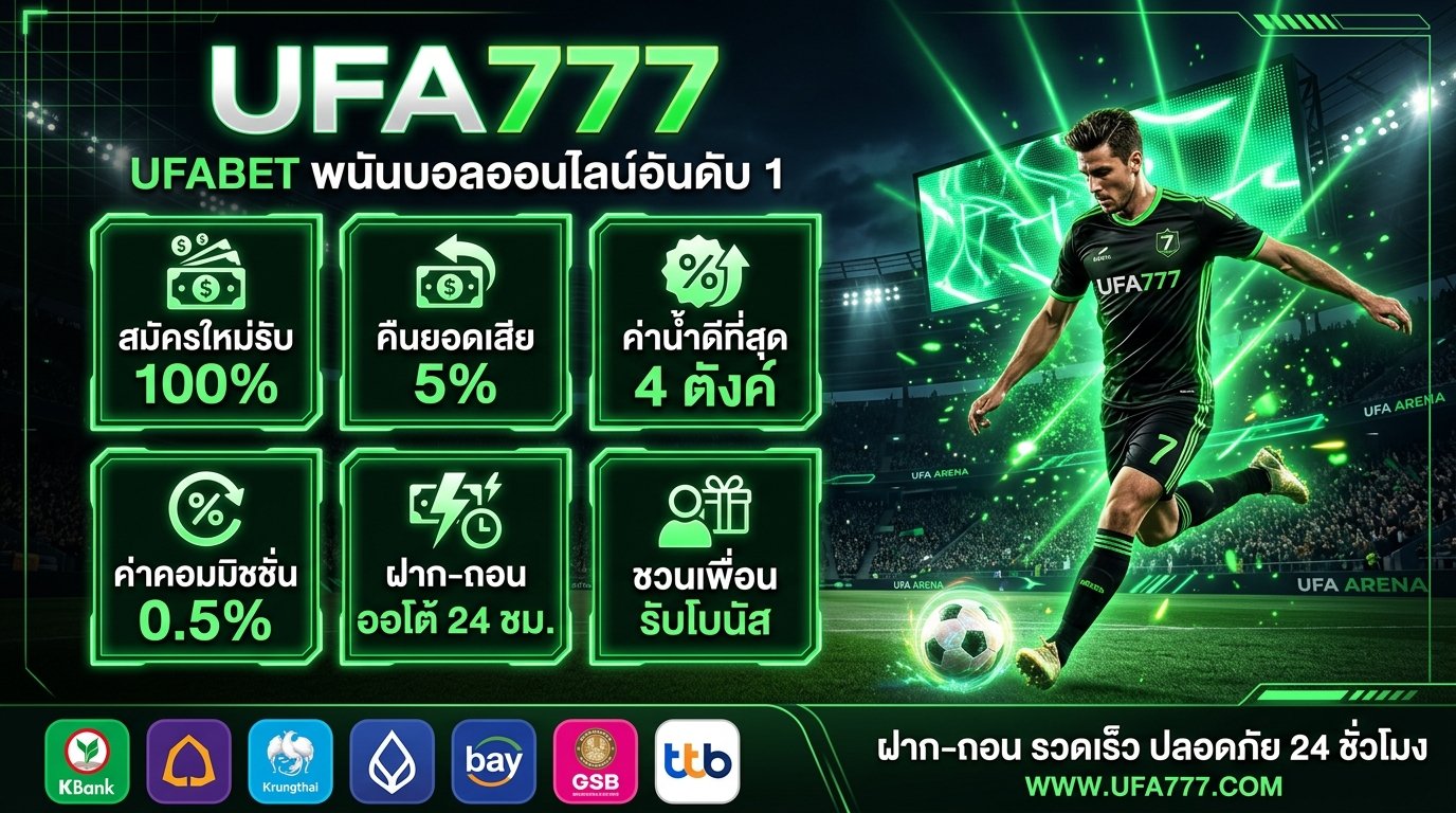 UFA777 โปร